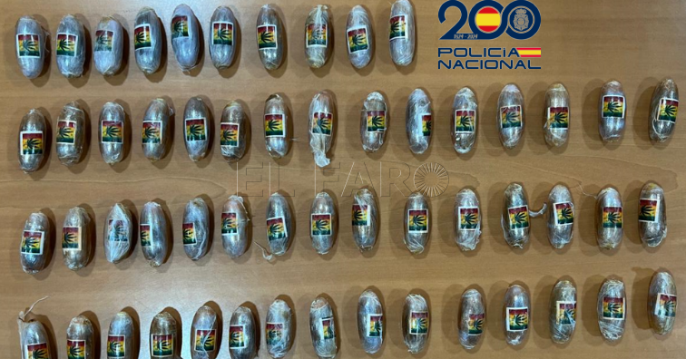 Detenidos en Melilla dos individuos que intentaban transportar hachís en cápsulas en su cuerpo