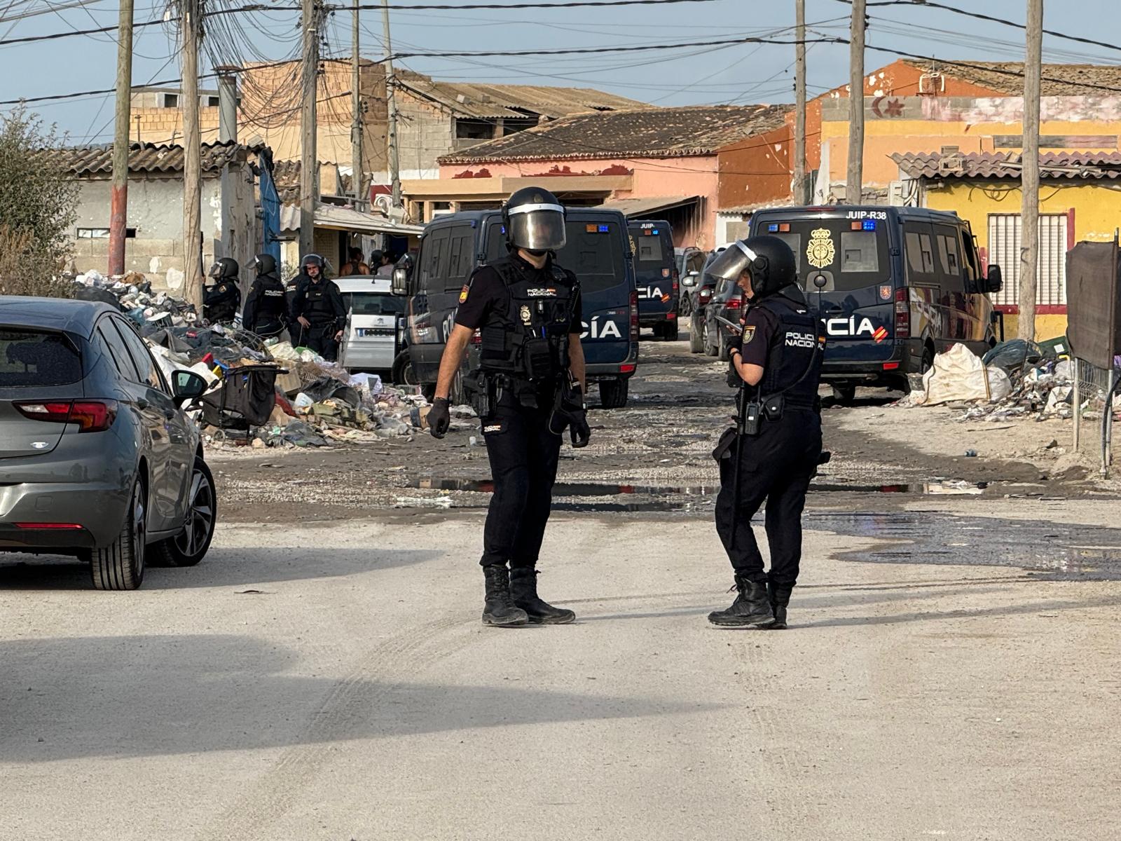 Detenidos tres hombres por violenta pelea en la barriada de La Soledad en Palma