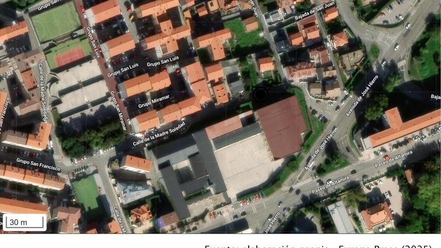 Un matrimonio y su hijo de 17 años se agreden en plena calle en Santander y son detenidos
