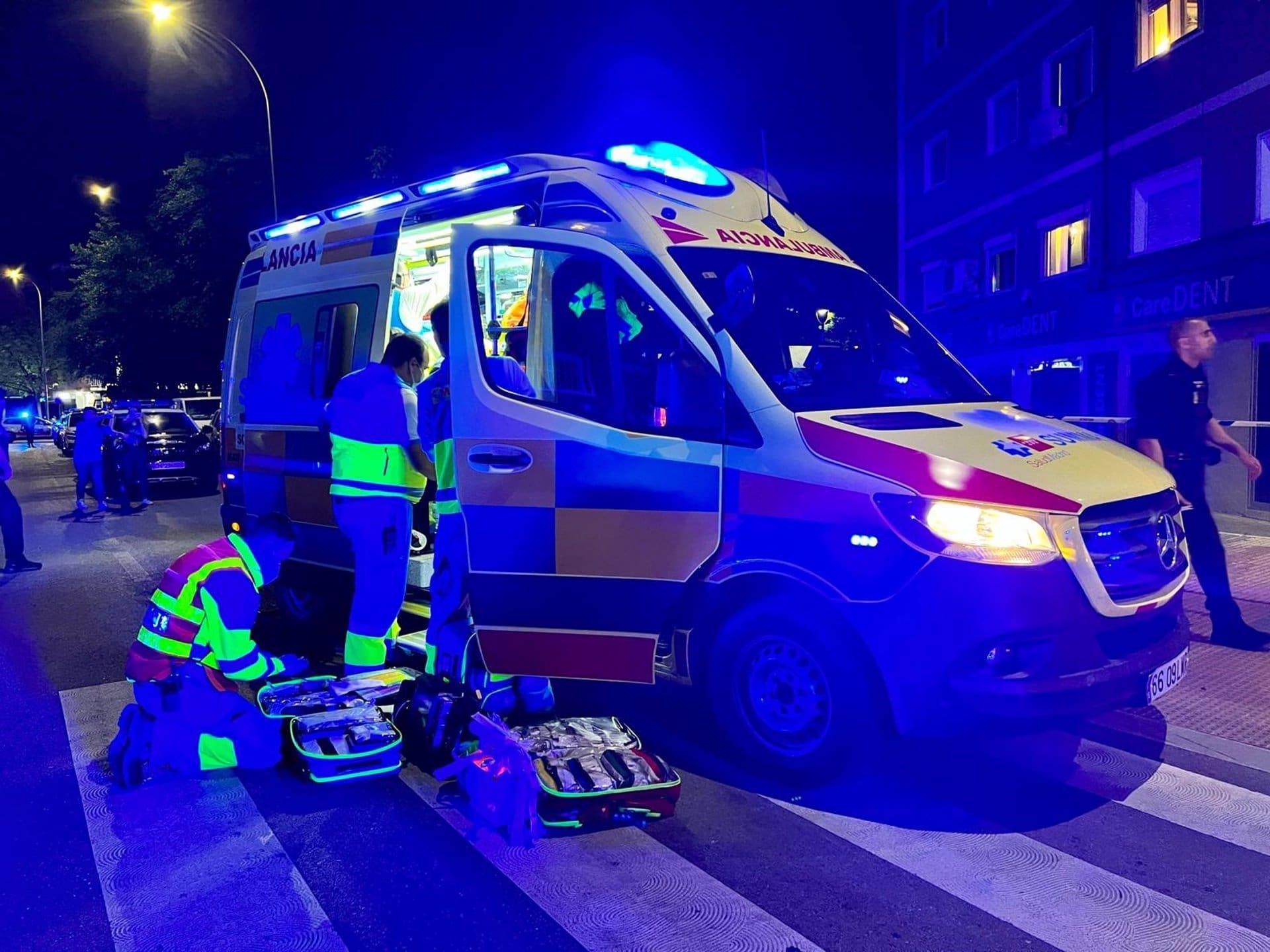 Reyerta en Móstoles: dos heridos a la salida de una discoteca