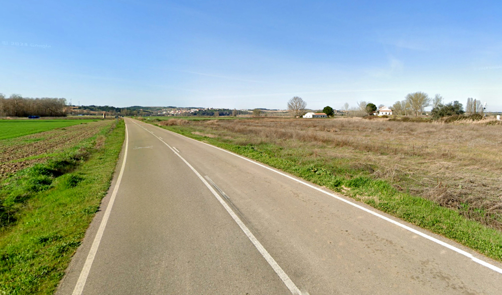 Grave accidente en Castronuño deja dos heridos