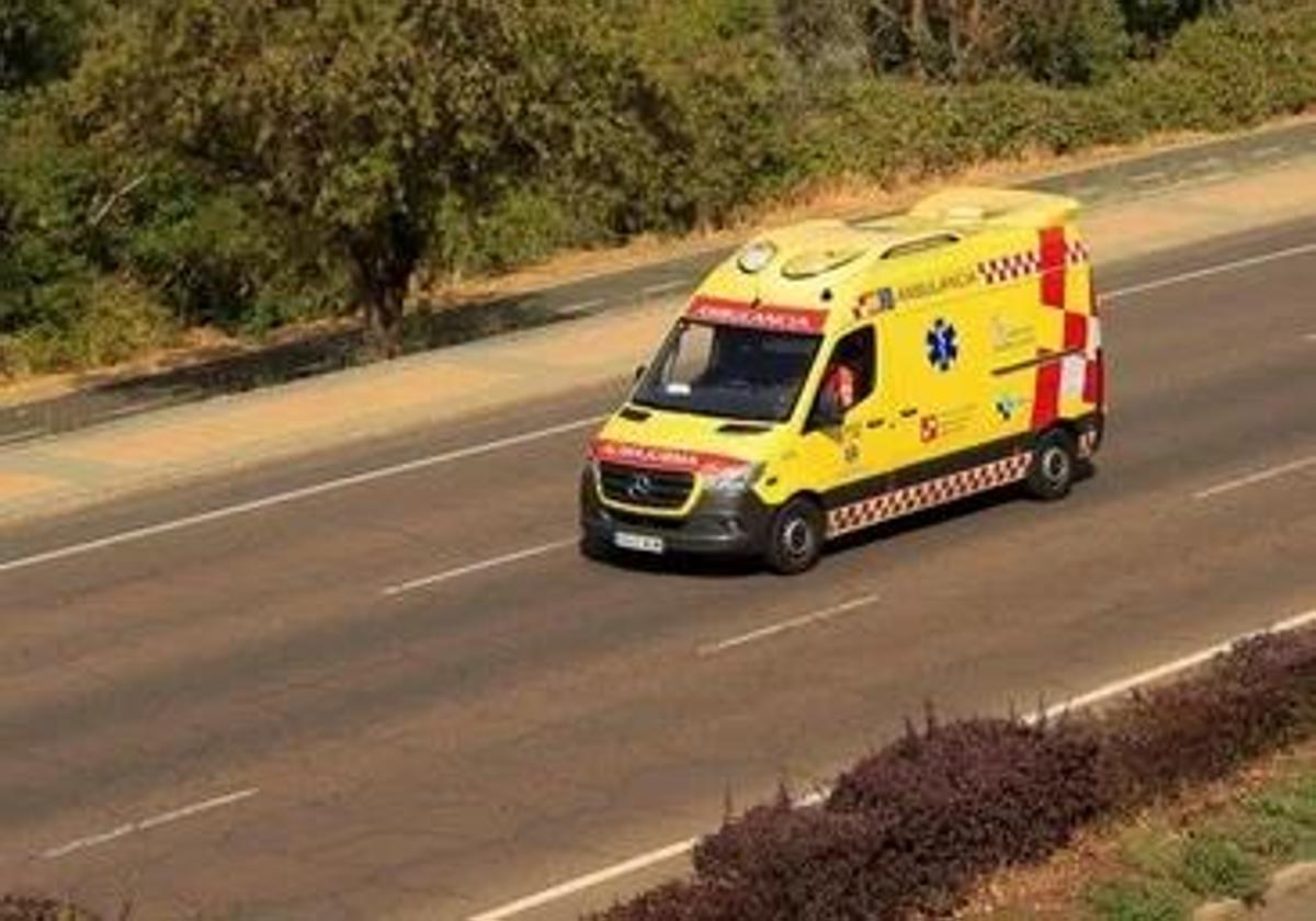 Herido un motorista tras sufrir una caída en un puerto de Burgos