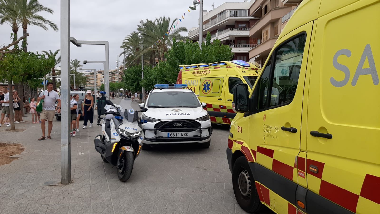 apuñalado dominicano borracho Alcúdia
