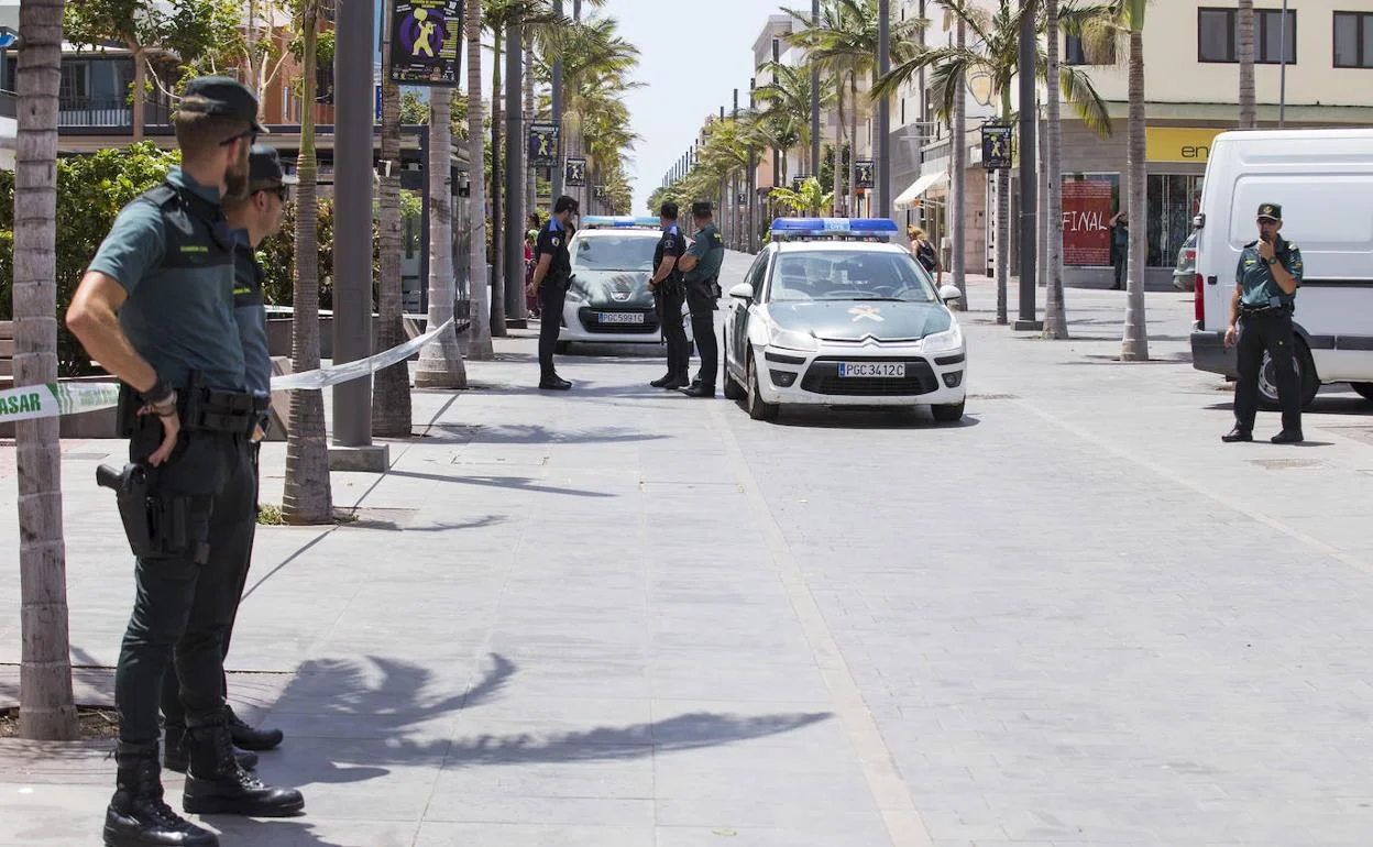 La Guardia Civil resuelve en pocas horas una violenta pelea con un herido grave en Santa Lucía de Tirajana
