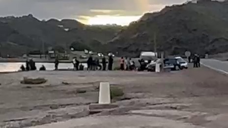 Interceptada una patera con 37 personas en la costa de Águilas, Murcia