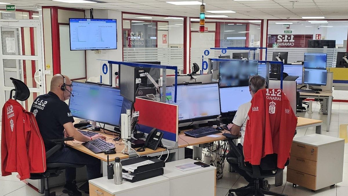Motorista resulta herido al colisionar con un camión en la autopista TF-5 en Tenerife