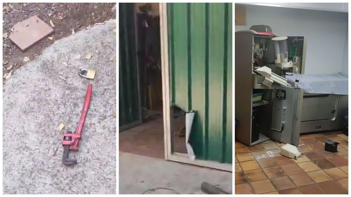Detalle de varios robos y destrozos causados en el Coto Escolar durante el mes de octubre.
