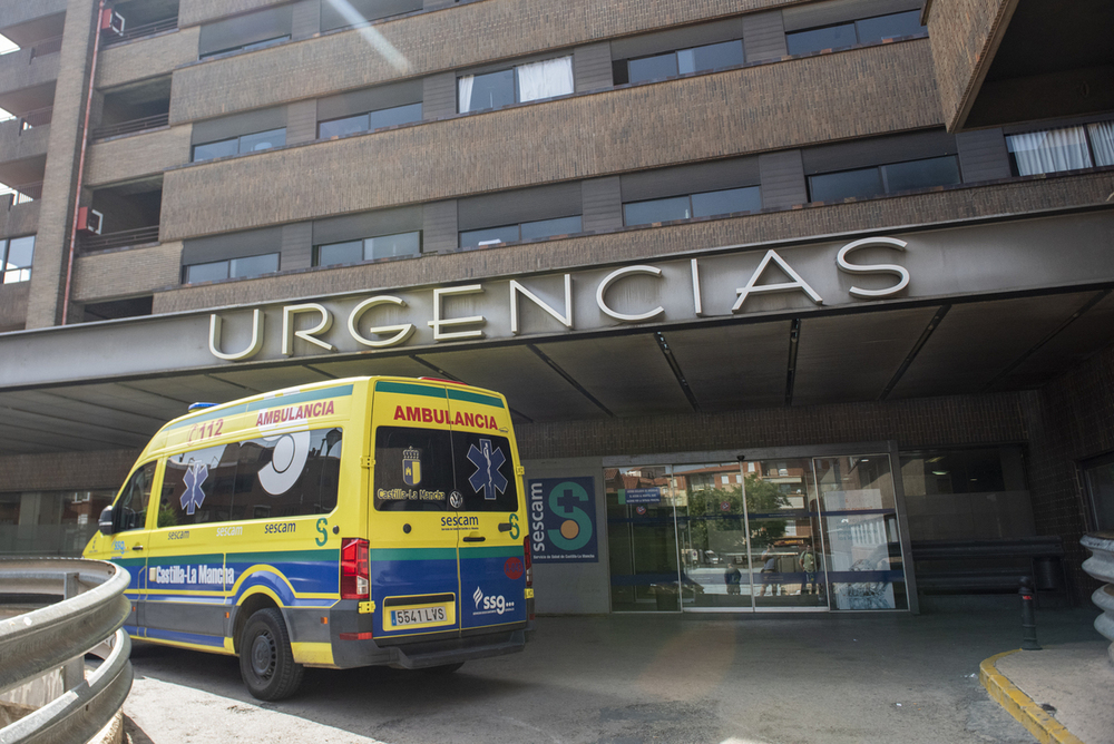 Trabajador herido tras caer desde tejado en accidente laboral