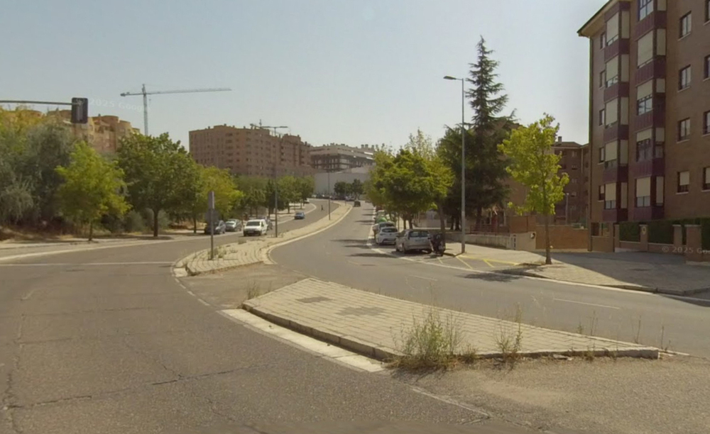 Trágico accidente en Parquesol: un ciclista es atropellado por un vehículo