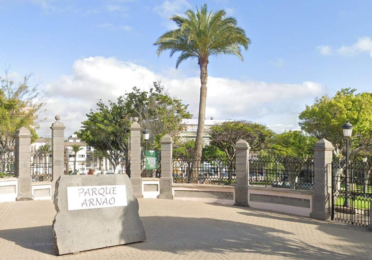 Violento altercado en el parque de Arnao deja dos menores heridos en Telde, Gran Canaria