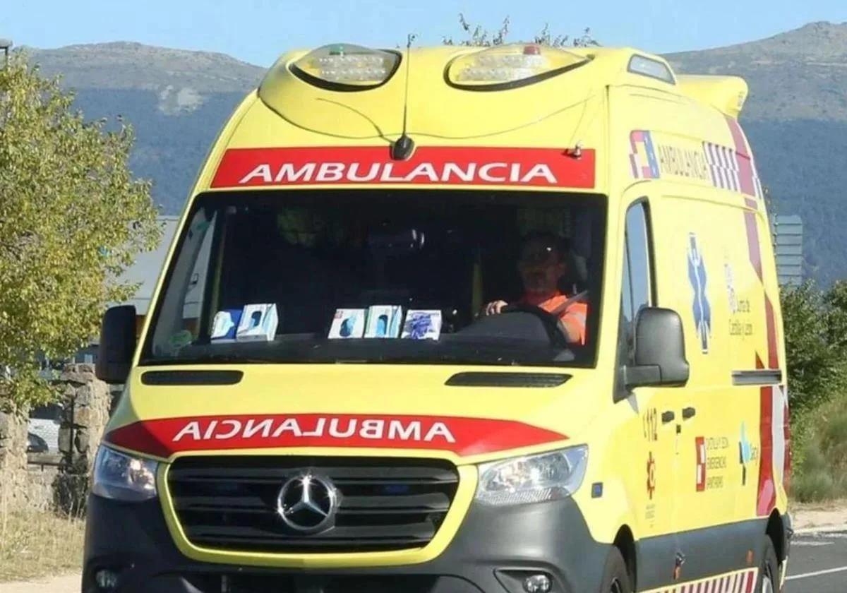 Accidente de tráfico en Burgos: conductor de 58 años herido tras volcar su vehículo