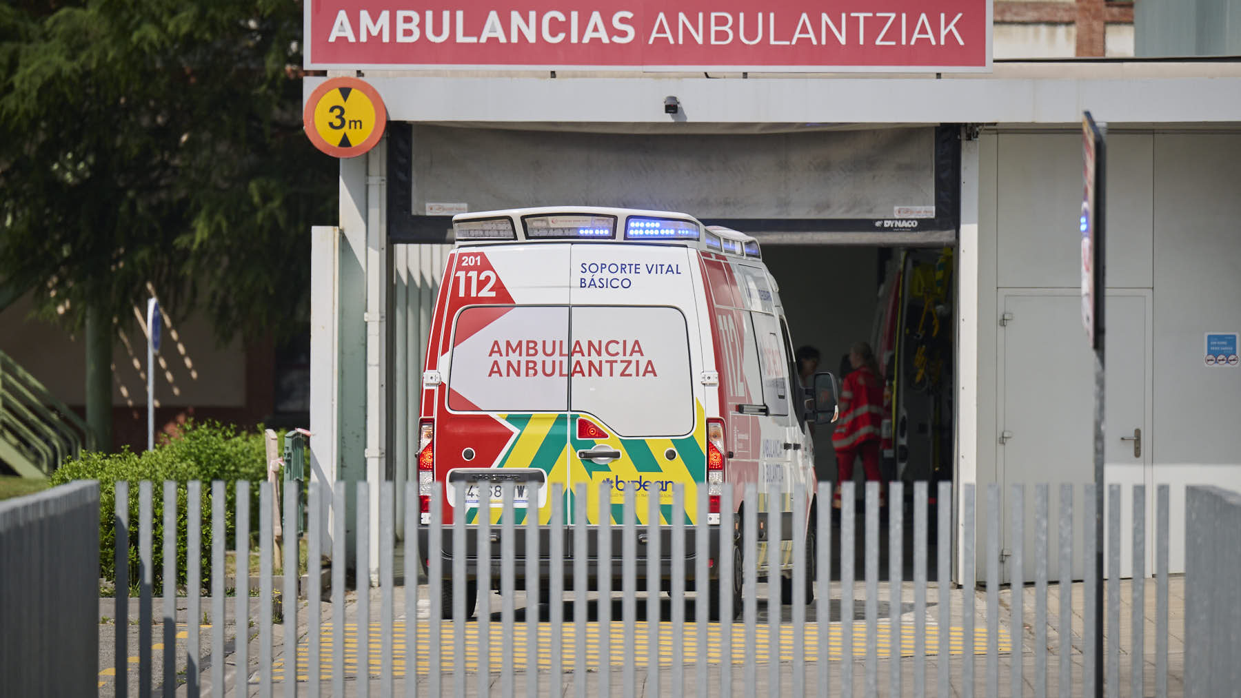 Herido un bebé de un año tras arrollar un coche su carrito en un paso de peatones en Navarra