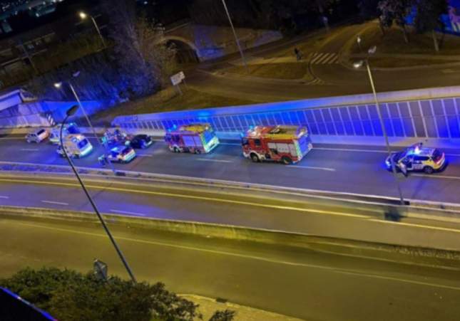 Buscan al conductor fugado tras atropellar a una mujer en la C-17