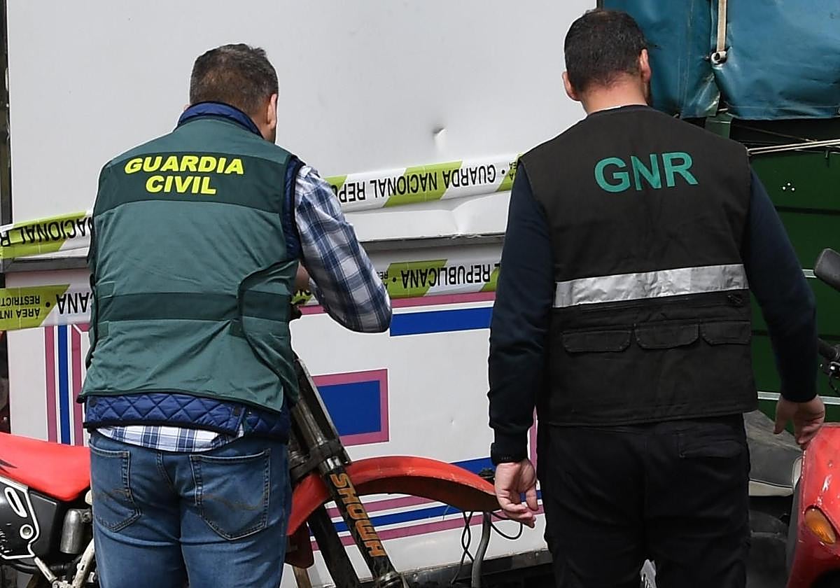 Tres arrestados en Cáceres por robar cobre y vehículos que desguazaban en Portugal