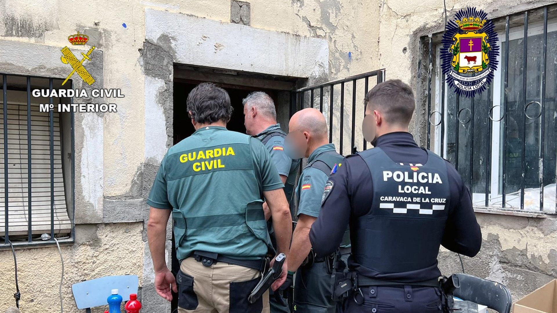 Detenidos tres miembros de un clan familiar con más de 400 dosis de cocaína en Caravaca de la Cruz