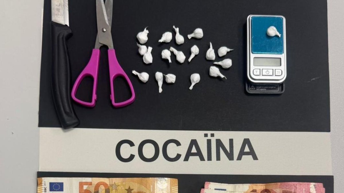 Detenida pareja en Lleida por tráfico de drogas desde un piso en el centro histórico