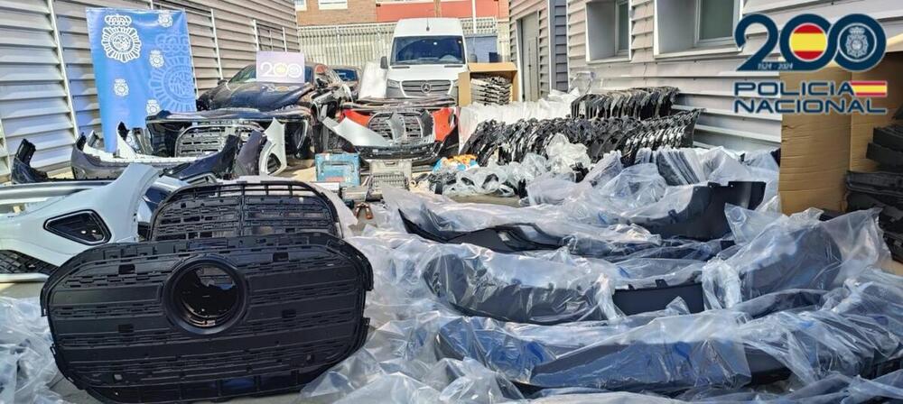 Detenidos tres hombres en Valladolid por robo de piezas de automoción