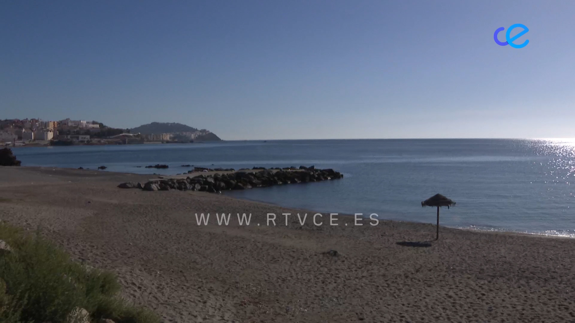 Aparece un cadavez en la playa del Tarajal