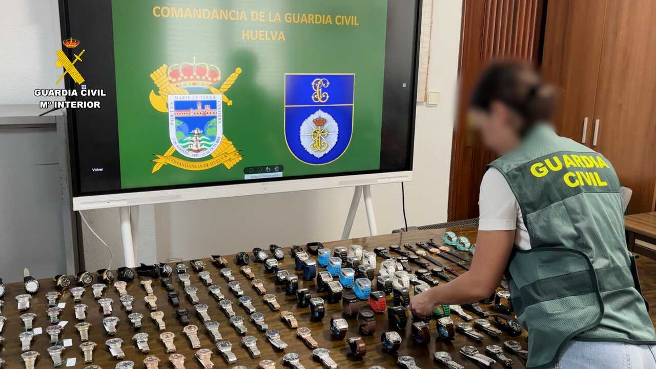 Relojes. Fuente: Guardia Civil