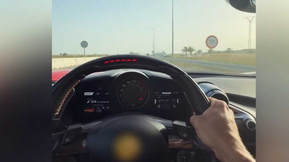 La Guardia Civil de Huelva localiza a un conductor tras difundirse vídeos a 210 km/h en Instagram
