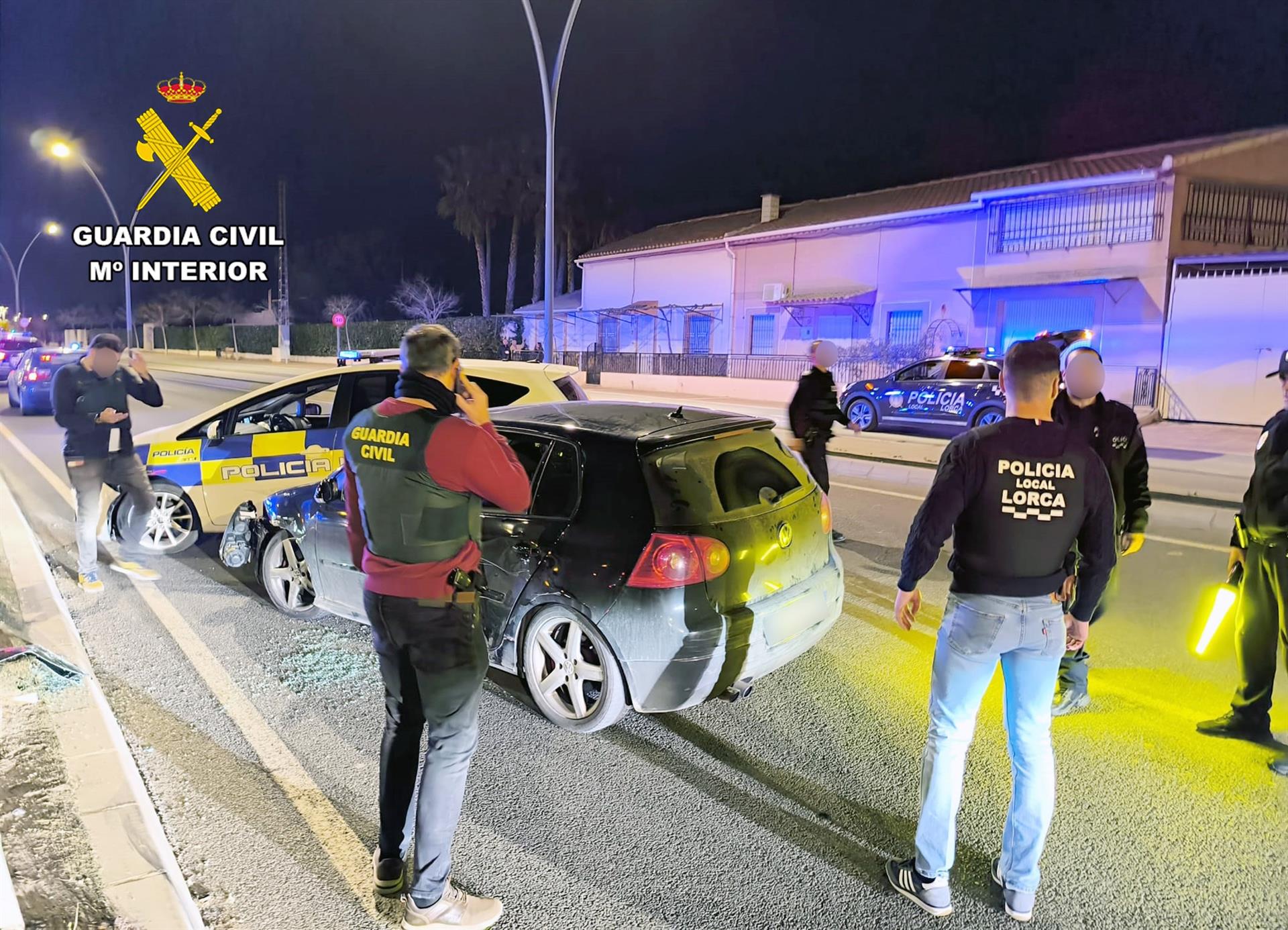 La Guardia Civil acaba con una banda que robó más de 50 viviendas en la Región de Murcia y Alicante