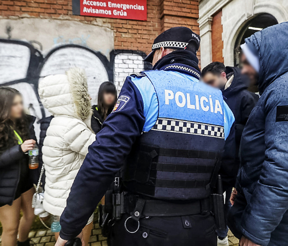 La Policía levanta 22 actas en el control del botellón