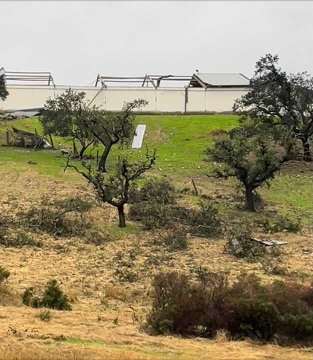 La borrasca Claudia provoca más de 65 incidencias en la provincia. Fuente: Diputación de Huelva