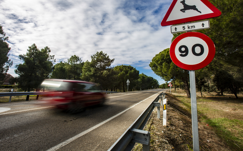 Herido por una caída un motorista en Tudela