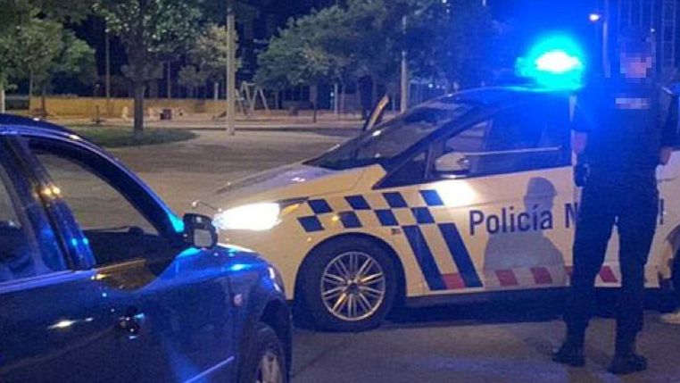 Imagen de un accidente de tráfico nocturno, archivo.