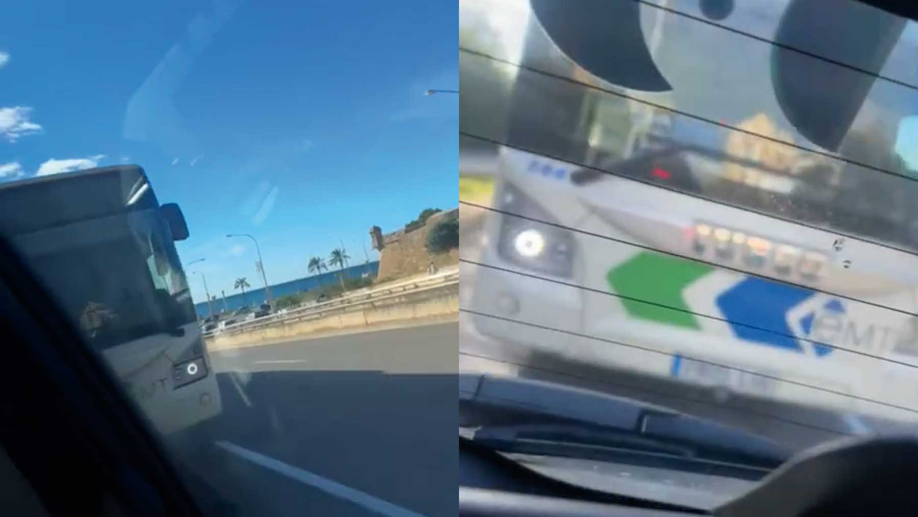 Una chófer de la EMT de Palma intenta embestir a otra conductora al grito de «¡eres una zorra!»