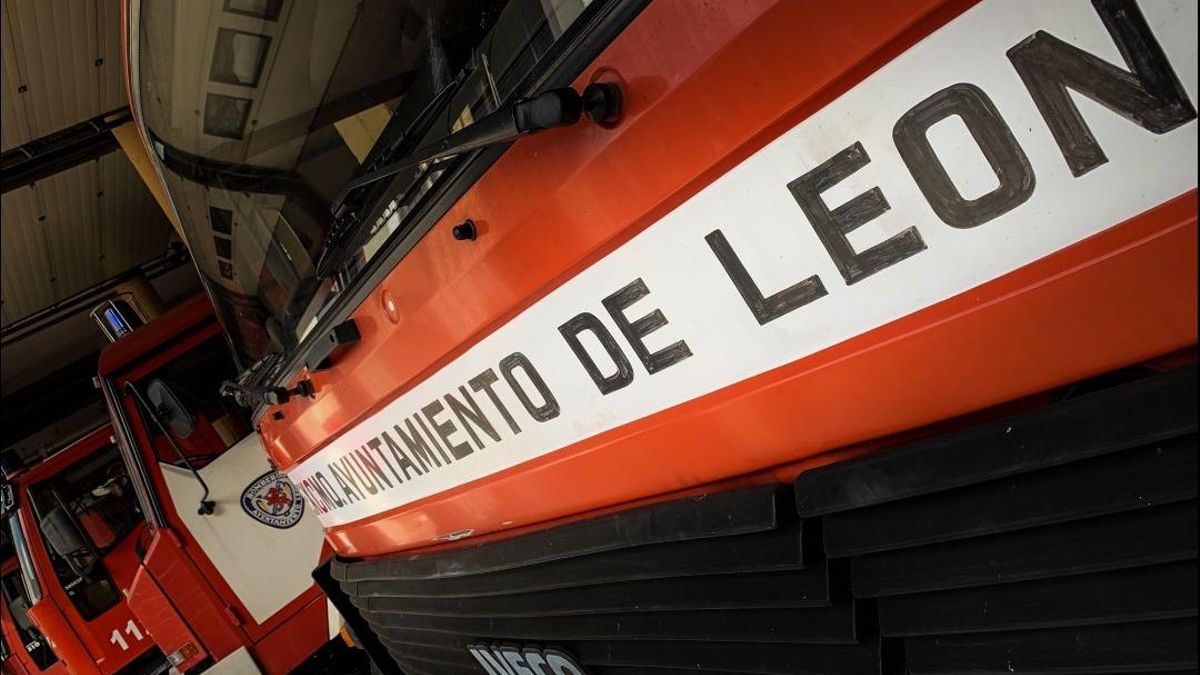 Vehículos de los Bomberos de León, archivo.