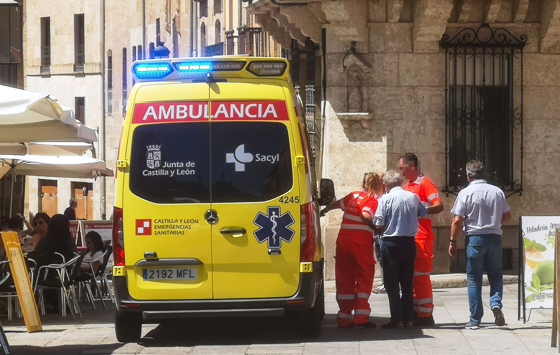 Mujer de 70 años resulta herida tras ser atropellada por un turismo en Ciudad Rodrigo