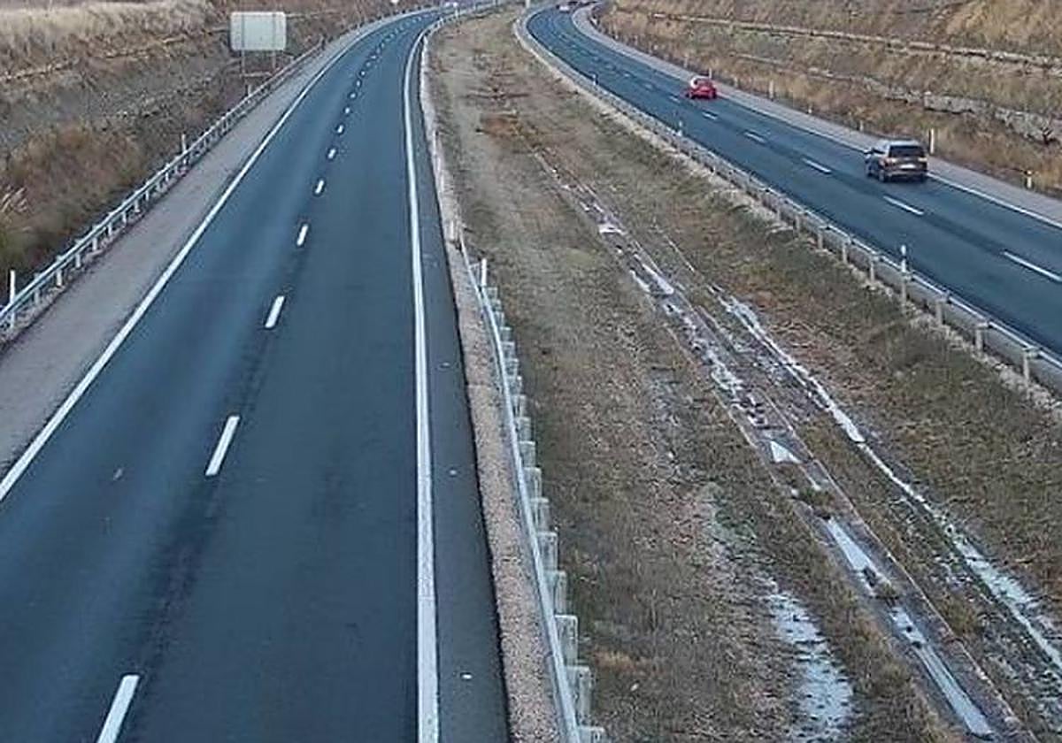 Accidente en la AP-1 en Briviesca deja cuatro heridos, incluidos dos menores