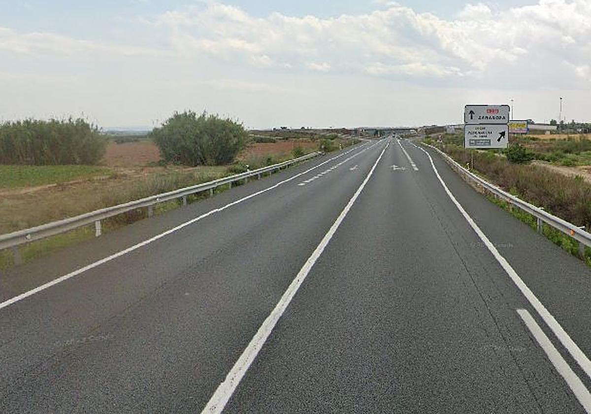 Nuevo accidente en la N-232: herida una mujer de 78 años tras una colisión por alcance en Aldeanueva