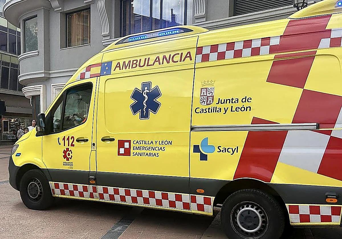Choque entre bicicleta y turismo deja a ciclista herido en Burgos