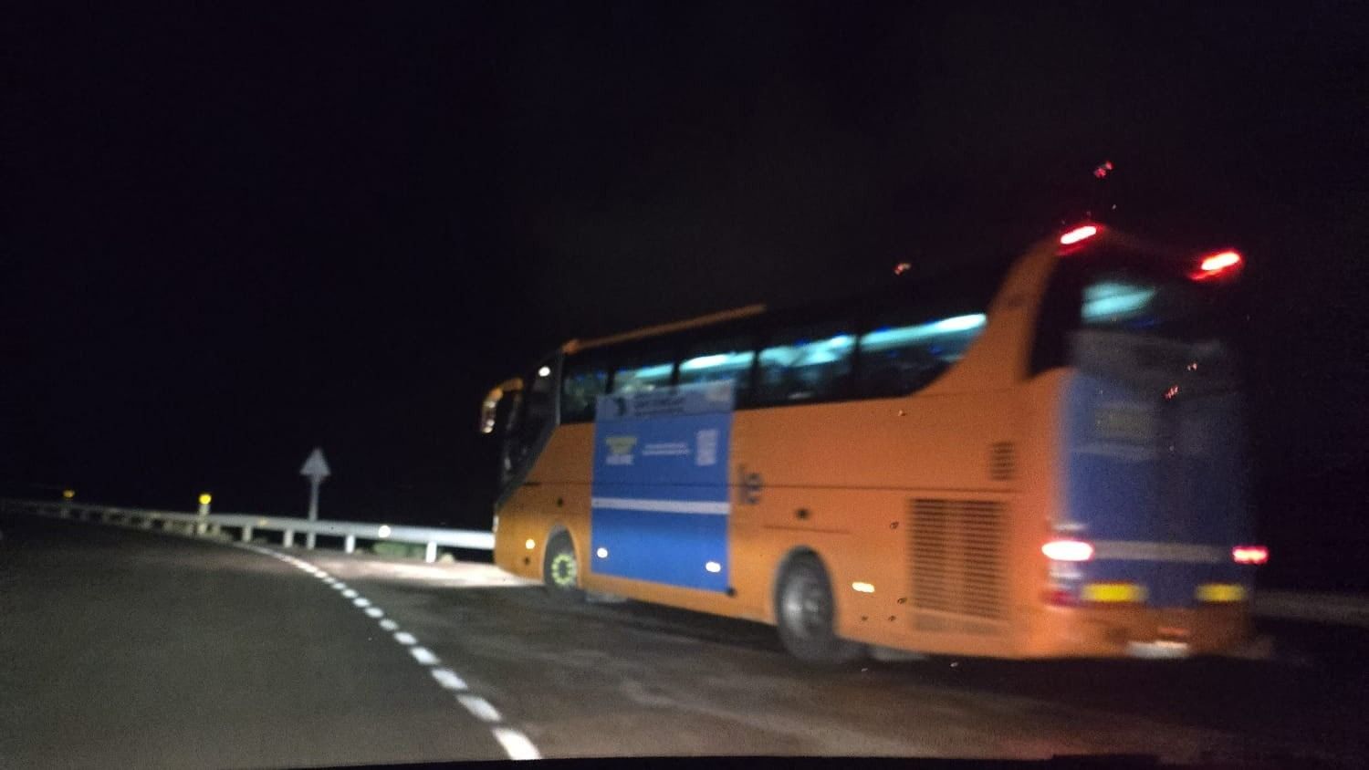 Conductor de guagua da positivo en control de drogas en Agaete, Gran Canaria