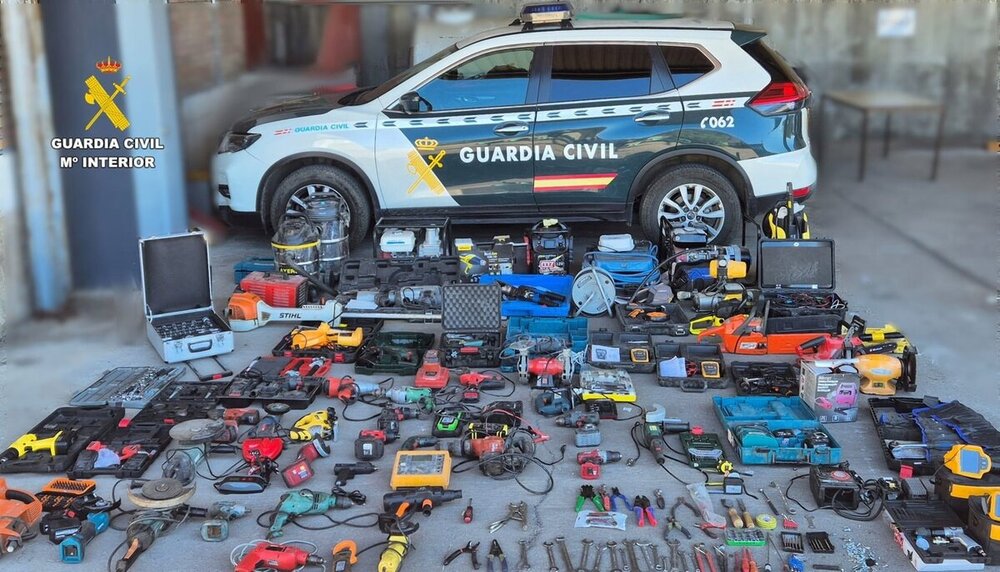 Detenidos por robar cable de cobre en estaciones fotovoltaicas