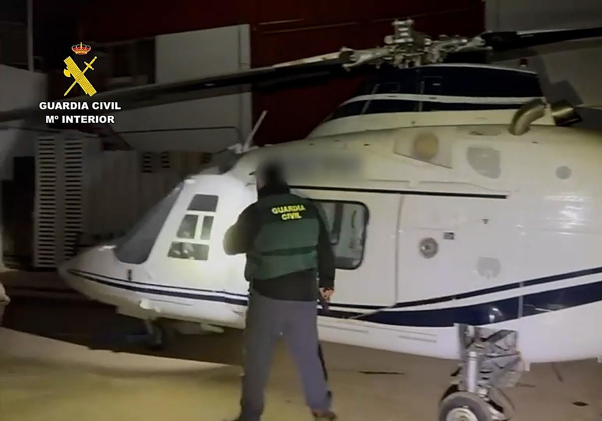 Envíos de 900 kilos de droga en helicóptero: cae una banda que introducía hachís desde Marruecos hasta Málaga