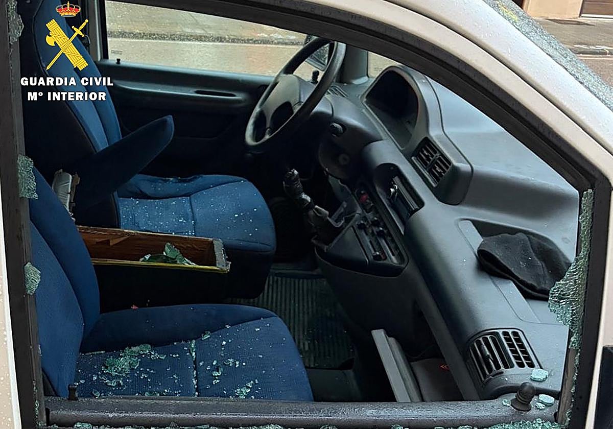 Detenida por robar material de obra y juegos de llaves de una furgoneta en Burgos