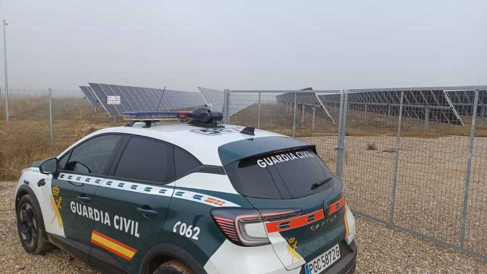 Tres detenidos por robar 2.900 metros de cable de cobre