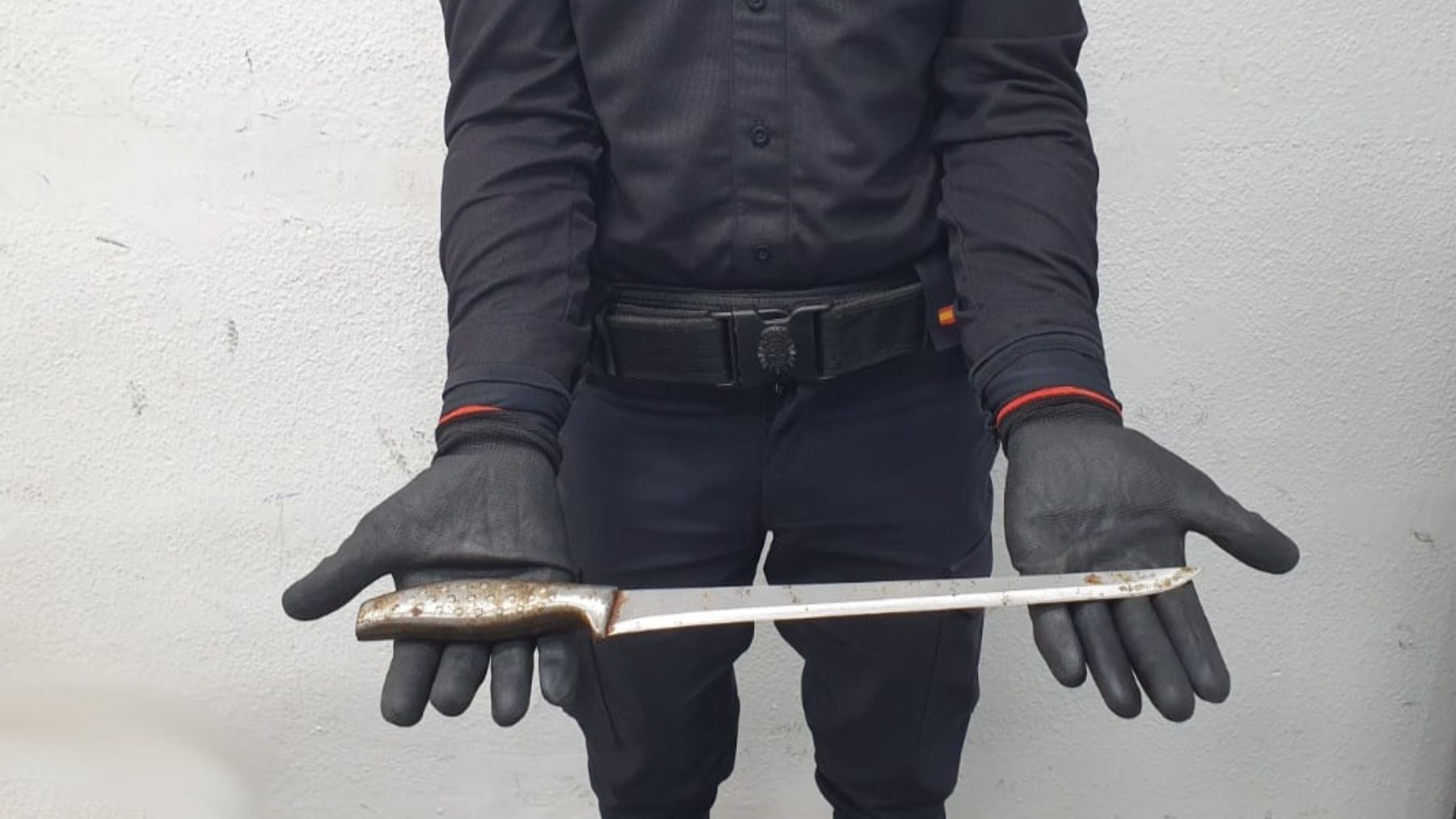 Detenido en Palma un colombiano por amenazar a menores con un cuchillo de grandes dimensiones