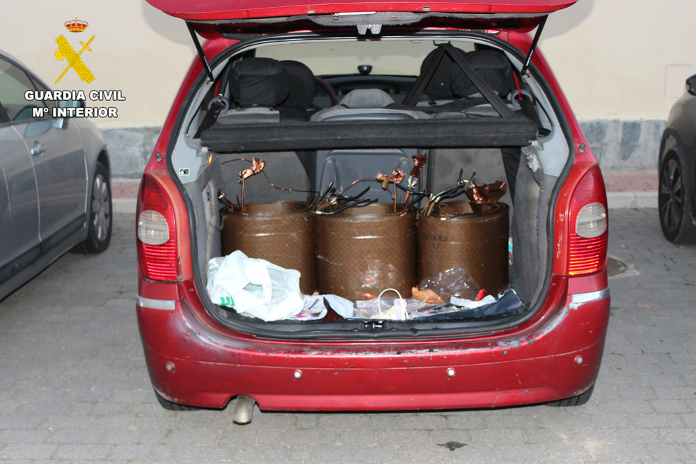 Detenidos por el robo de cobre en transformadores eléctricos