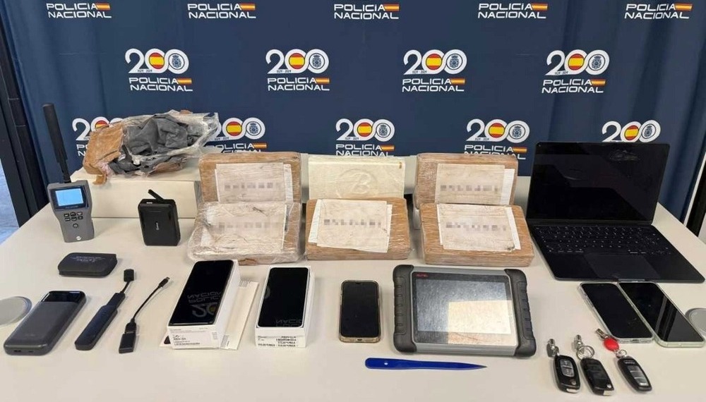 Detenidos con seis kilos de cocaína en el Casco Antiguo
