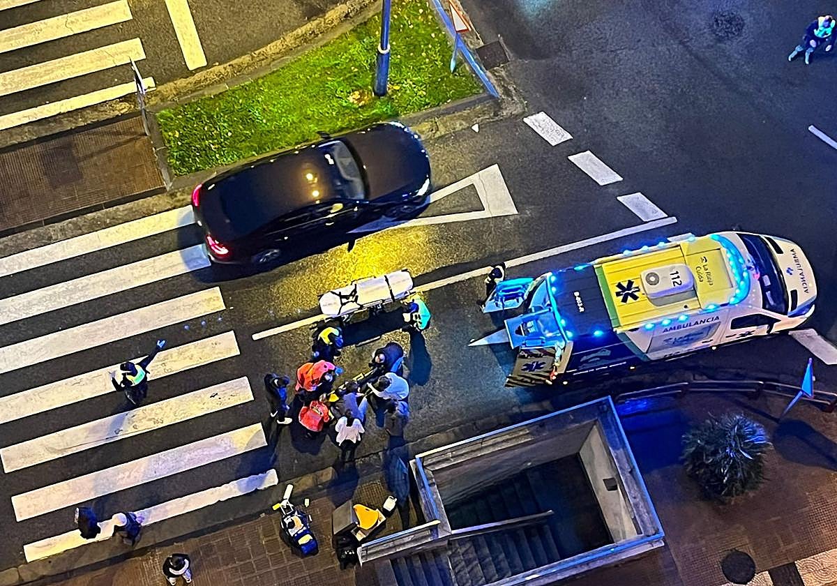 Dos mujeres resultan heridas tras ser atropelladas en Logroño en dos accidentes simultáneos