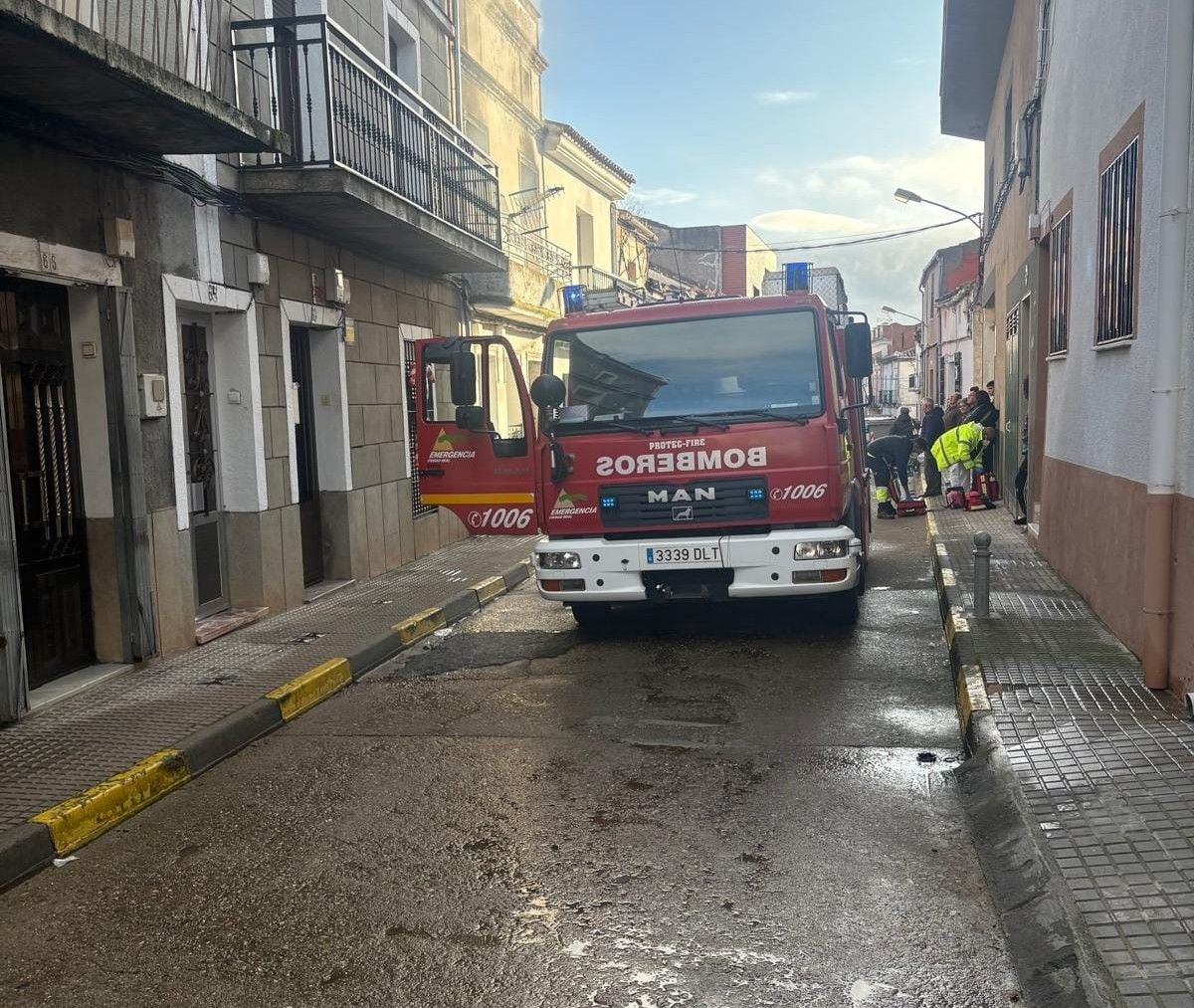 Fallece un hombre de 55 años en un incendio en Almadén, Castilla-La Mancha