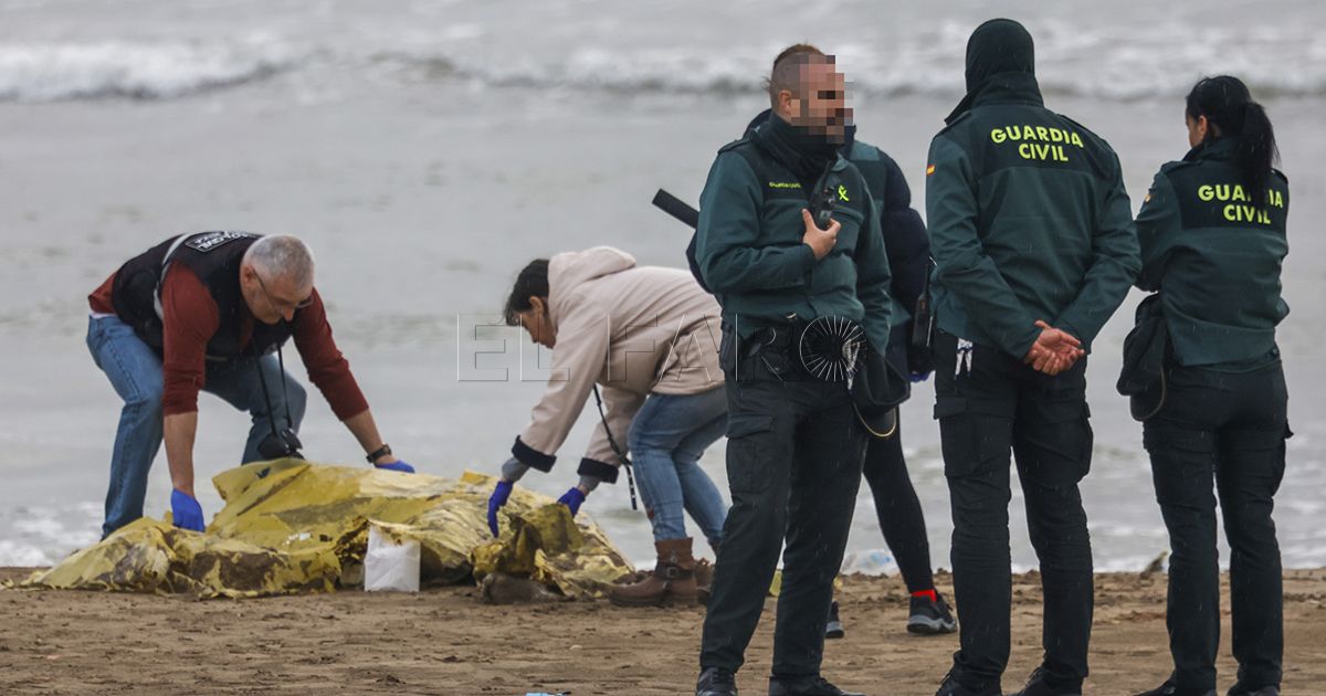 Hallan cadáver en la playa de San Lorenzo en Melilla, sospechan de inmigrante ahogado