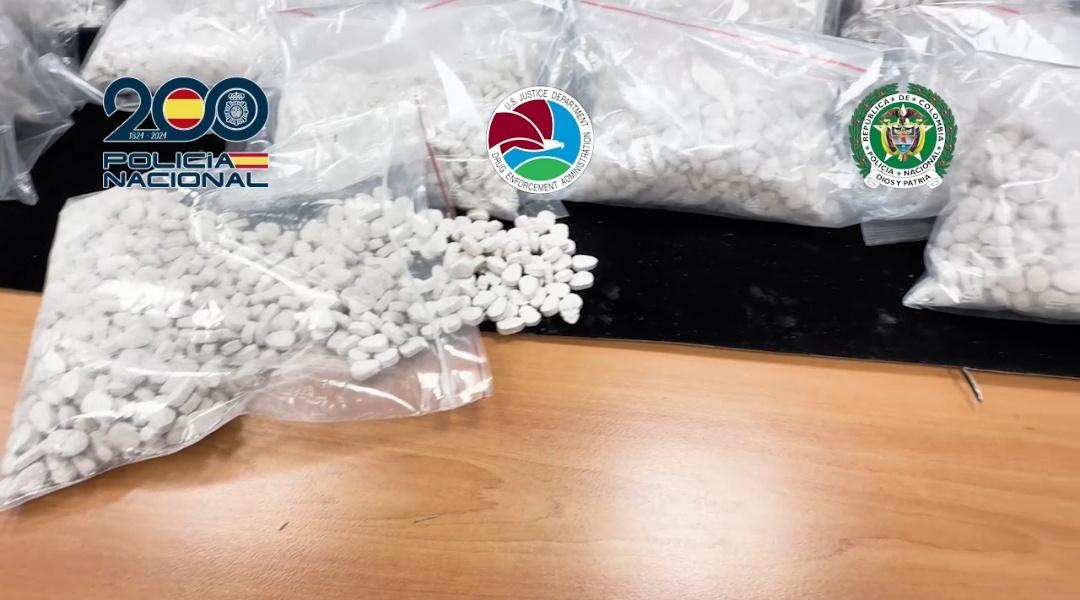 La Policía Nacional intercepta un alijo de heroína en pastillas y aborta nueva ruta desde Colombia