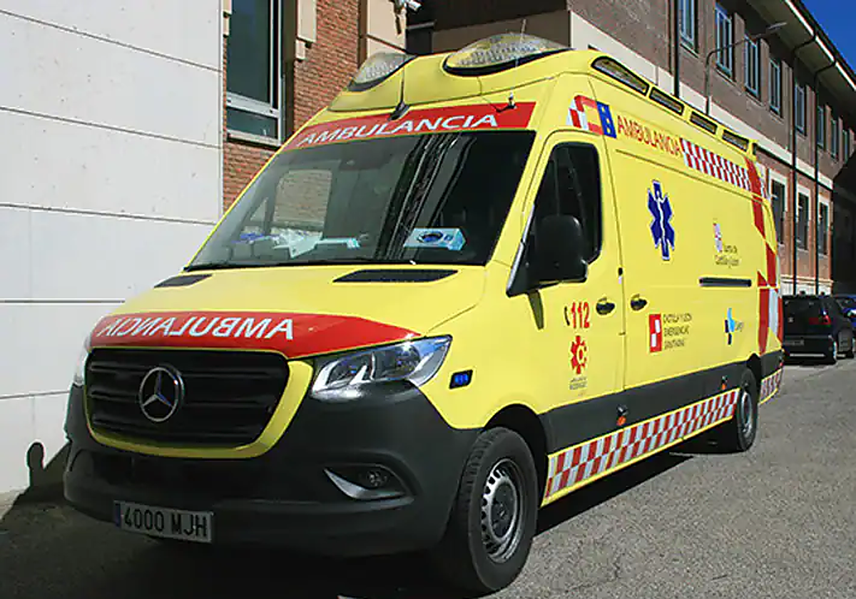Mujer resulta herida tras colisión entre coche y camión en Medina de Pomar