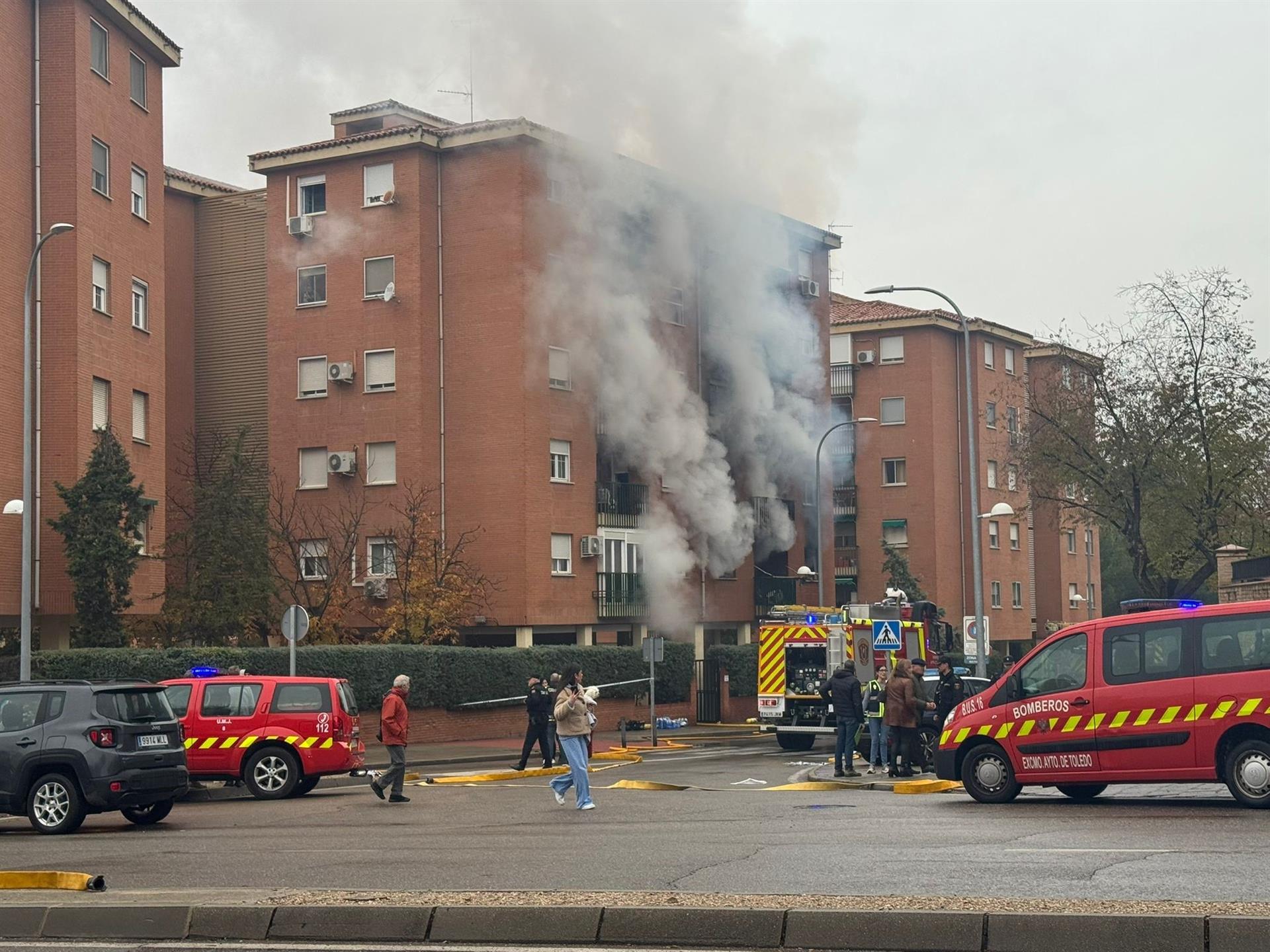 Explosión en Toledo con 8 hospitalizados