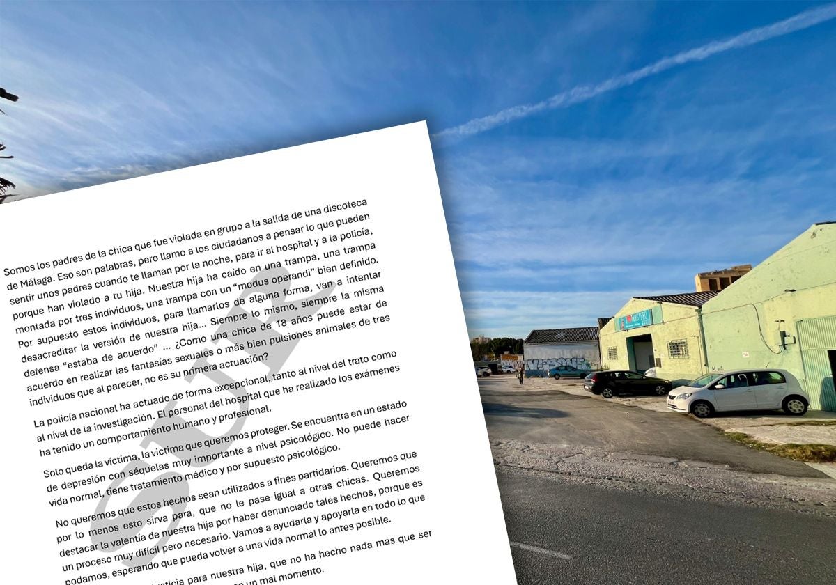 Padres de joven víctima de violación grupal en Málaga claman por justicia y solidaridad en conmovedora carta